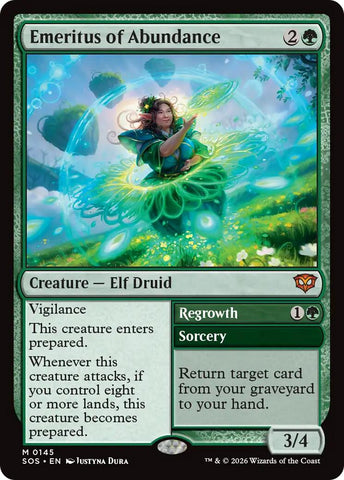 Emeritus of Abundance - 145 - (Secrets of Strixhaven)