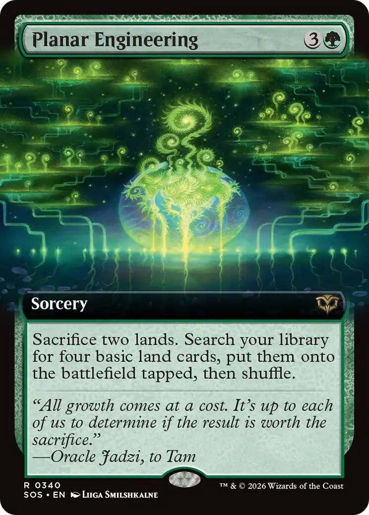 Planar Engineering (Extended Art) - 340 - (Secrets of Strixhaven)
