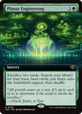 Planar Engineering (Extended Art) - 340 - (Secrets of Strixhaven)