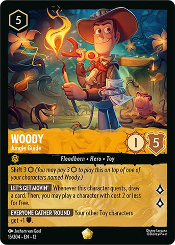 Woody - Jungle Guide - 15/204 - (Wilds Unknown)