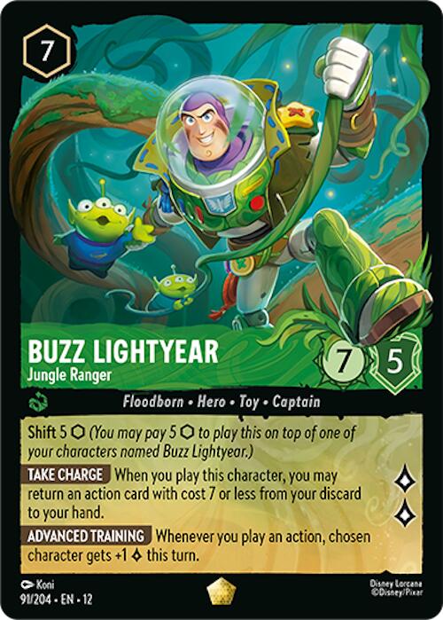 Buzz Lightyear - Jungle Ranger - 91/204