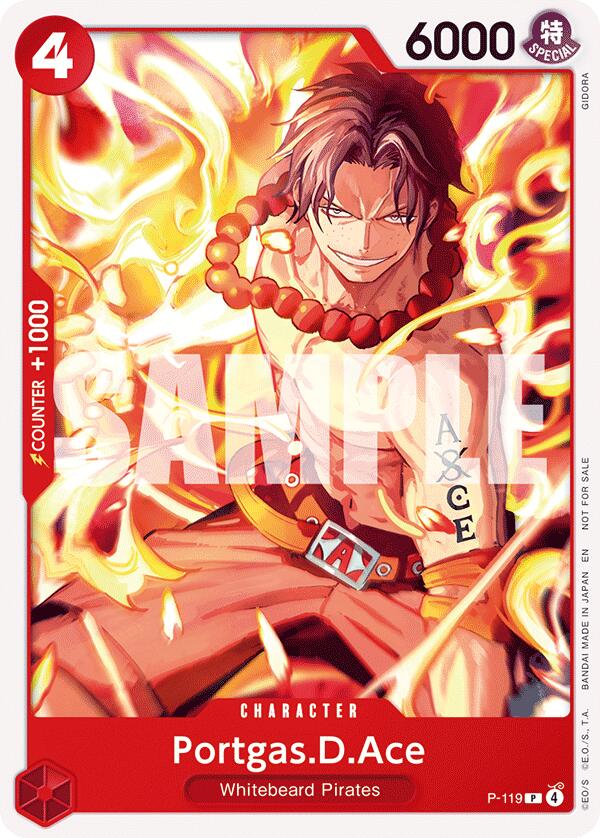 Portgas.D.Ace (Pirates Party 2026 Vol. 1) - P-119 - (One Piece Promotion Cards)