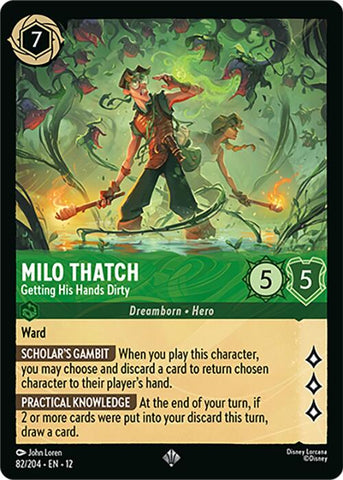 Milo Thatch - Getting His Hands Dirty - 82/204