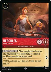 Hercules - Young Rescuer - 123/204 - (Wilds Unknown)