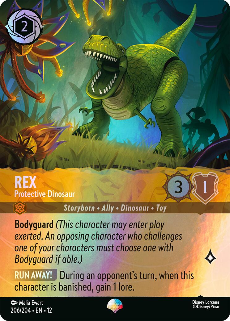 Rex - Protective Dinosaur (Epic) - 206/204