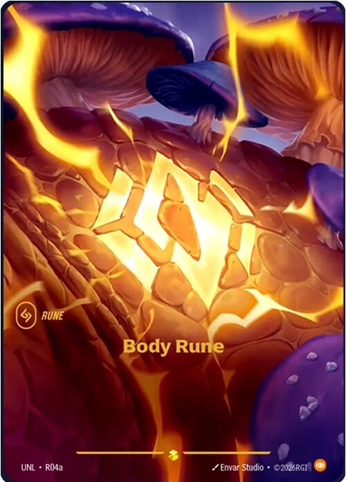 Unleashed - Body Rune (R04a) R04a