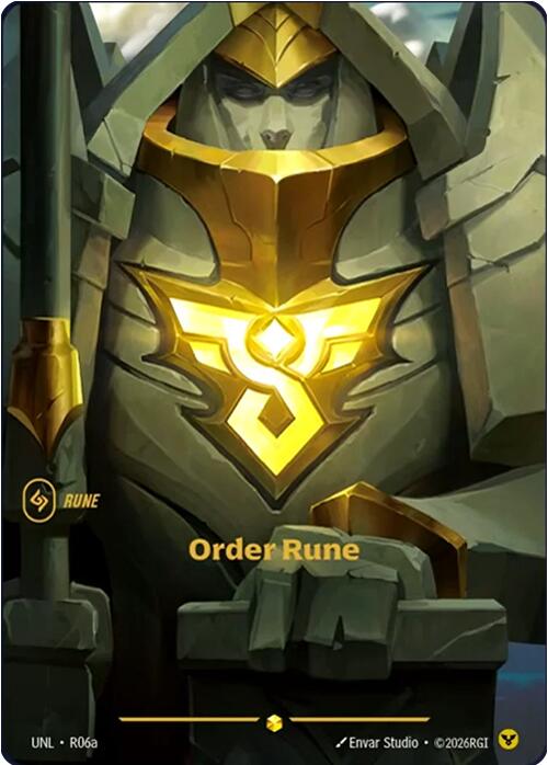 Unleashed - Order Rune (R06a) R06a
