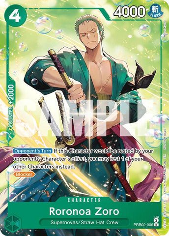 Roronoa Zoro (Welcome Pack 2026 Vol.1) - PRB02-006