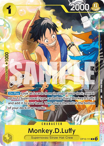 Monkey.D.Luffy (Welcome Pack 2026 Vol.1) - OP10-111