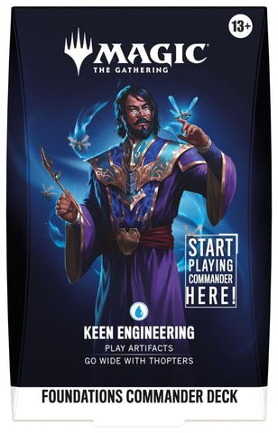 Magic: The Gathering - Foundations Commander Deck - Keen Engineering