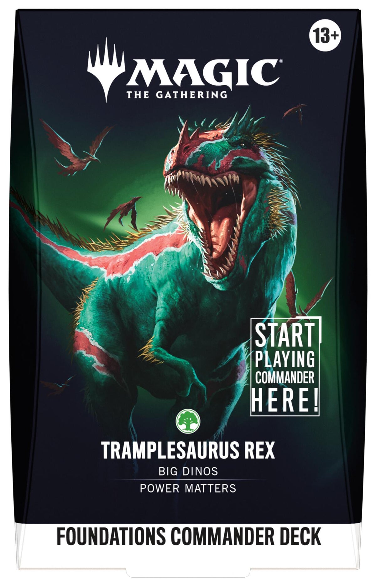 Magic: The Gathering - Foundations Commander Deck - Tramplesaurus Rex