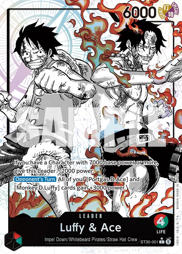 Luffy & Ace (Parallel) - ST30-001