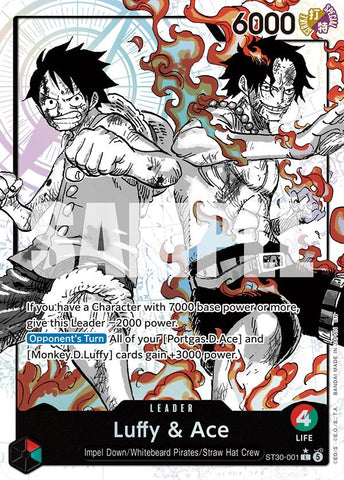 Luffy & Ace (Parallel) - ST30-001