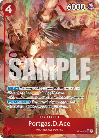 Portgas.D.Ace (007) (Parallel) - ST30-007 - (Starter Deck EX: Luffy & Ace)