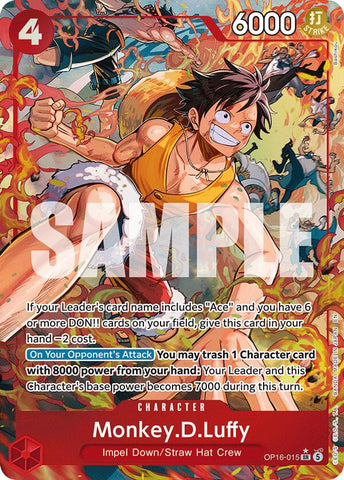 Monkey.D.Luffy (Alternate Art) - OP16-015