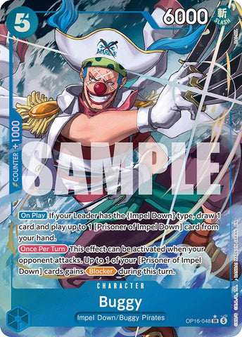 Buggy (048) (Alternate Art) - OP16-048