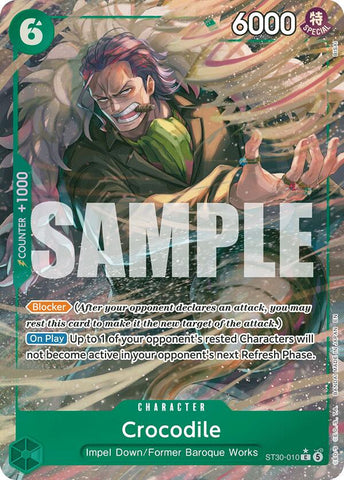 Crocodile (Full Art) - ST30-010 - (Starter Deck EX: Luffy & Ace)