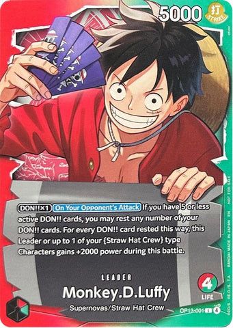 Monkey.D.Luffy - OP13-001 (Ichiban Kuji Exclusive) - OP13-001