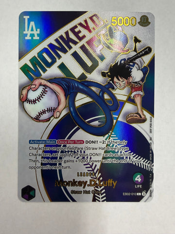 Monkey.D.Luffy (010) (Dodgers x ONE PIECE) - EB02-010