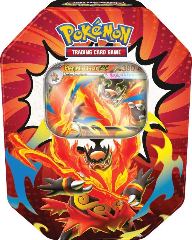 Pokemon TCG: Ascended Heroes Tin [Mega Emboar ex]