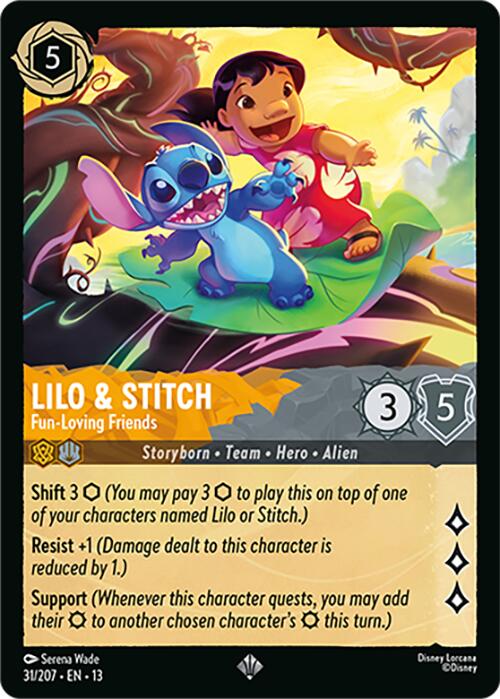 Lilo & Stitch - Fun-Loving Friends - 31/207