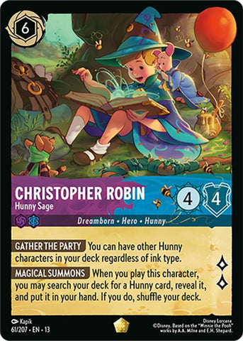 Christopher Robin - Hunny Sage - 61/204