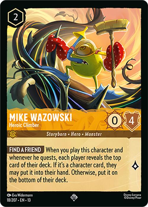 Mike Wazowski - Heroic Climber - 18/207
