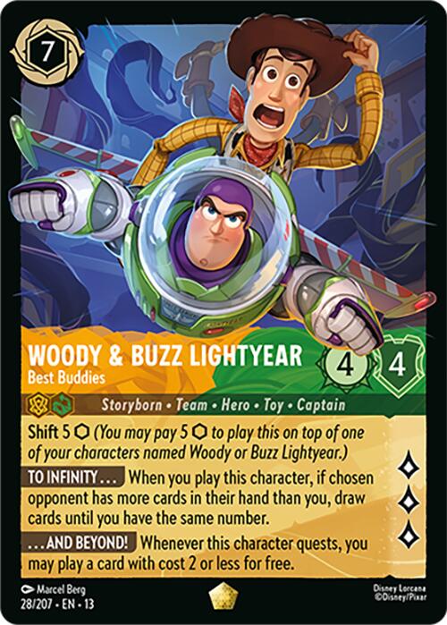 Woody & Buzz Lightyear - Best Buddies - 28/207