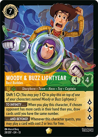 Woody & Buzz Lightyear - Best Buddies - 28/207