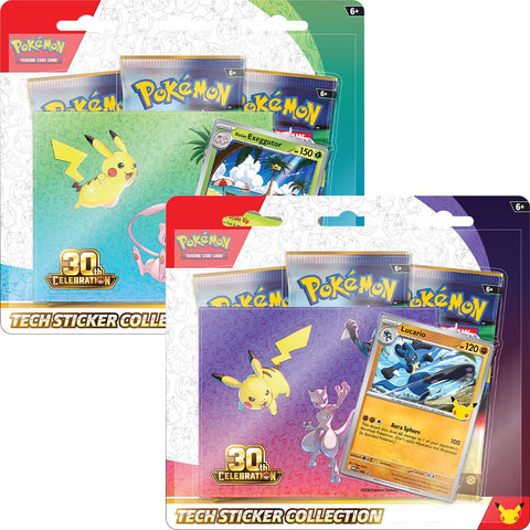 Pokemon TCG: 30th Celebration Tech Sticker Collection [Set of 2]