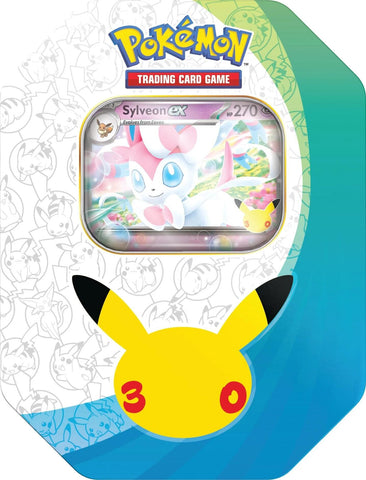 Pokemon TCG: 30th Celebration ex Tin [Sylveon ex]