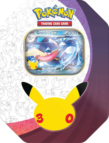 Pokemon TCG: 30th Celebration Tin [Greninja ex]