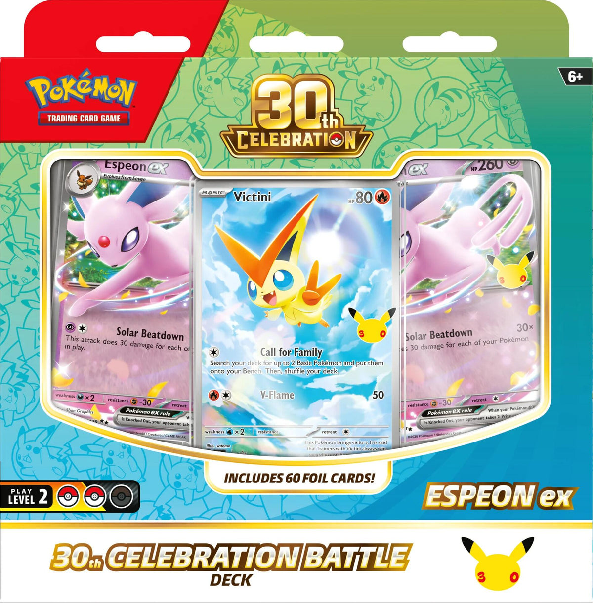 Pokemon TCG: 30th Celebration Battle Deck [Espeon ex]