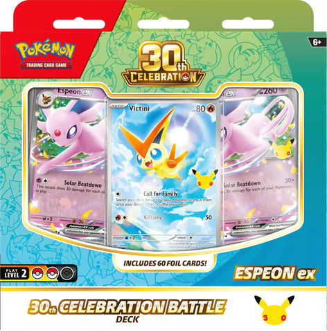 Pokemon TCG: 30th Celebration Battle Deck [Espeon ex]