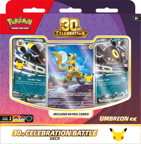 Pokemon TCG: 30th Celebration Battle Deck [Umbreon ex]