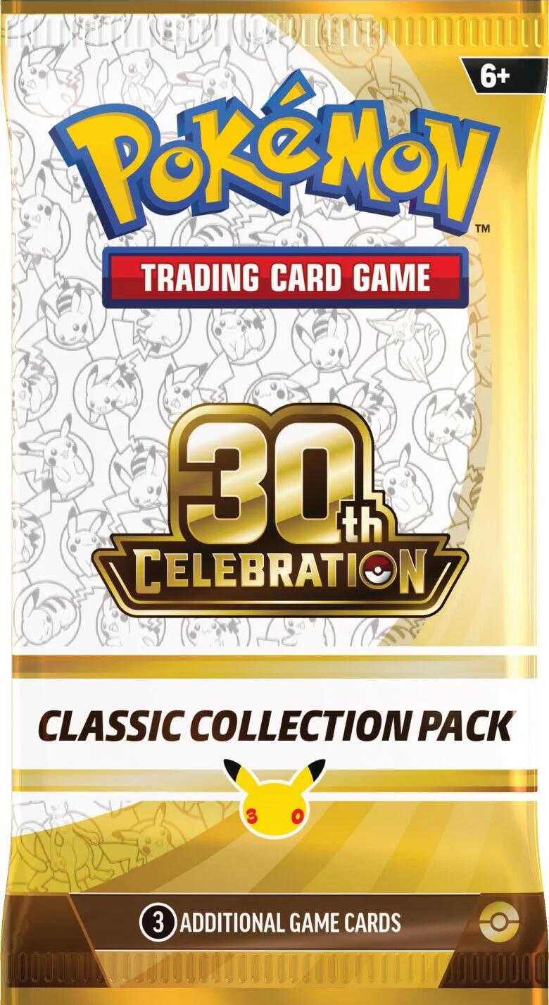 Pokemon TCG: 30th Celebration Classic Collection Pack