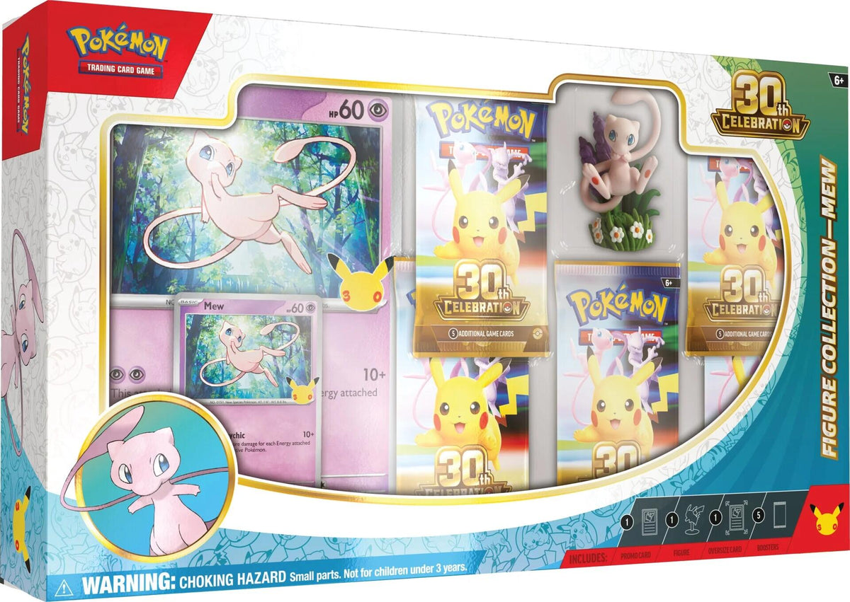 Pokemon TCG: 30th Celebration Figure Collection [Mew]