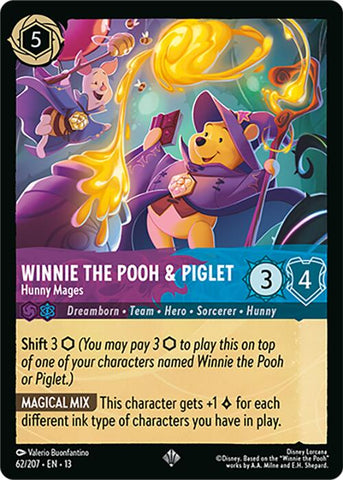 Winnie the Pooh & Piglet - Hunny Mages - 62/207