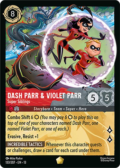 Dash Parr & Violet Parr - Super Siblings - 133/207