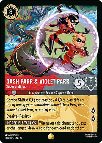 Dash Parr & Violet Parr - Super Siblings - 133/207