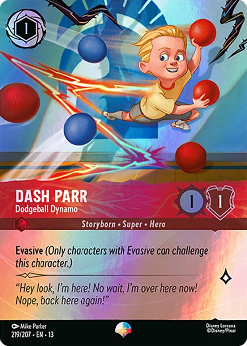Dash Parr - Dodgeball Dynamo (Epic) - 219/204