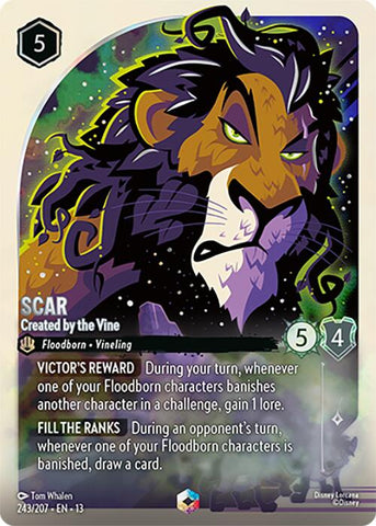 Scar - Created by the Vine (Enchanted) - 243/207