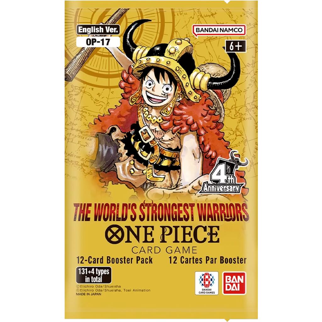 One Piece Card Game: The World's Strongest Warriors Booster Pack (OP17)