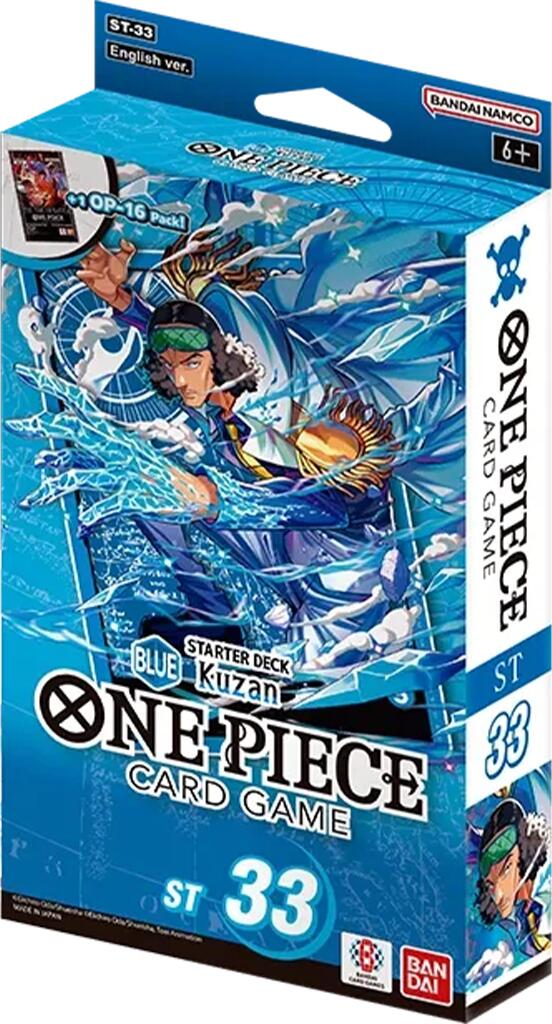 One Piece Card Game: Starter Deck 33: BLUE Kuzan (ST-33)