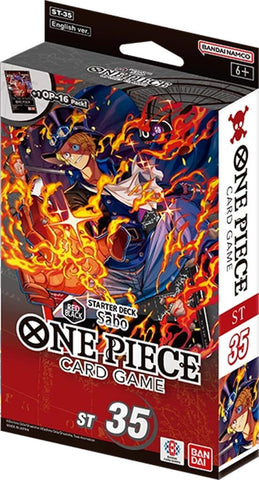 One Piece Card Game: Starter Deck 35: RED/BLACK Sabo (ST-35)