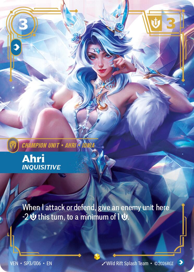 Vendetta - Ahri, Inquisitive SP3/006