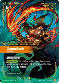 Vendetta - Gangplank, Naval (Overnumbered) 181/166