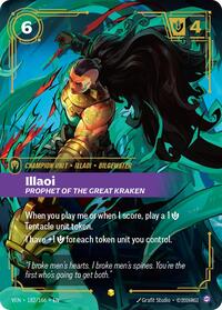 Vendetta - Illaoi, Prophet of the Great Kraken (Overnumbered) 182/166