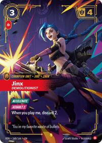 Vendetta - Jinx, Demolitionist (Overnumbered) 168/166
