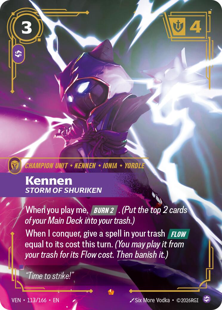 Vendetta - Kennen, Storm of Shuriken 113/166